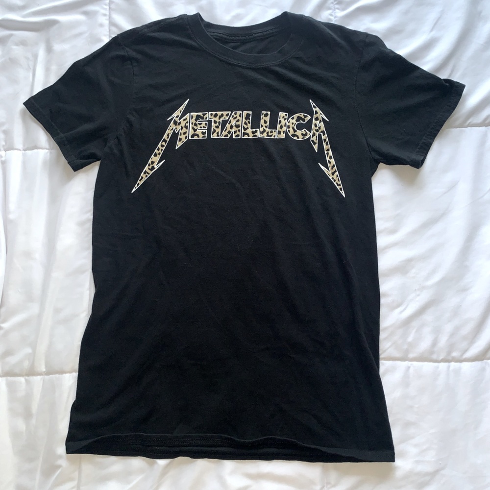 Metallica Black Graphic Tee